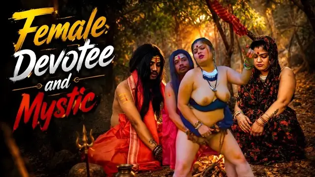 Female Devotee and Mystic Hot Hindi Uncut Sex Short Film
